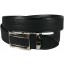 Genuine shark leather belt SHARK105B Black