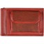 Genuine shark leather money clip SHARK2453 Cognac