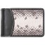Genuine snake leather money clip SN2392