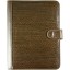 Genuine sea snake leather organizer holder SN2397 Brown