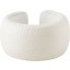 Genuine sea snake leather bracelet SNAKE040MP White