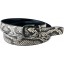 Genuine python snake leather belt SNBPT1-2 Natural