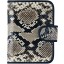 Genuine python leather card holder SNCC001PT Natural