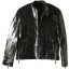 Genuine python snake leather jacket SNJACKET03PT Black