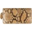 Genuine python leather wallet SNW005PT Cream