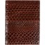Genuine snake leather wallet SNW01HK Brown
