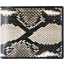 Genuine python leather wallet SNW04-1PT Natural