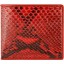 Genuine python leather wallet SNW04-1PT Red