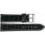 Genuine crocodile leather watch band SPHT-S01 Black
