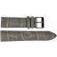 Genuine crocodile leather watch band SPMC-S01 Grey