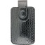 Genuine snake leather case SSNMOB-01XL Black