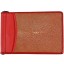 Genuine stingray leather money clip ST2392 Pink