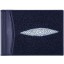 Genuine stingray leather money clip ST2392A Blue