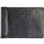 Genuine stingray leather money clip ST2392A-SA Black