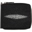 Genuine stingray leather wallet ST-SW490 Black