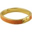 Genuine stingray leather bracelet STBL03SA-G Orange