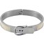 Genuine stingray leather bracelet STBL07SA-S Beige