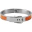 Genuine stingray leather bracelet STBL07SA-S Brick