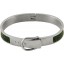 Genuine stingray leather bracelet STBL07SA-S Green