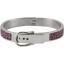Genuine stingray leather bracelet STBL07SA-S Purple