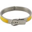 Genuine stingray leather bracelet STBL07SA-S Yellow
