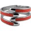 Genuine stingray leather bracelet STBL13SA-S Pink