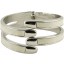 Genuine stingray leather bracelet STBL13SA-S White