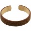 Genuine stingray leather bracelet STBRAS001 Brown