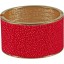 Genuine stingray leather bracelet STBRAS03-40G Fire Red