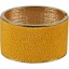 Genuine stingray leather bracelet STBRAS03-40G Yellow