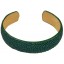 Genuine stingray leather bracelet STBRAS17 Green