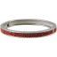 Genuine stingray leather bracelet STBRAS208S-SA Burgundy