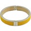 Genuine stingray leather bracelet STBRAS212S Yellow