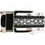 Stingray covered automatic buckle STBUCKLE KF 1-5 Black