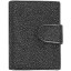 Genuine stingray leather card holder STCC001 Black