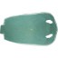 Genuine stingray crust skin STGREENCRUST-R Green Crust. Round shape, not sanded.