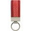 Genuine stingray leather key chain STKH18-1 Fire Red