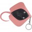 Genuine stingray key chain / coin purse STKH22-SA Grey / Pink