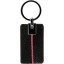Genuine stingray leather key chain STKH29SA Black / Pink