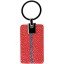 Genuine stingray leather key chain STKH29SA Pink / Turquoise
