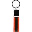 Genuine stingray leather key chain STKH33SA Black / Orange