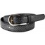 Genuine stingray leather belt STMBB1-2SA Black