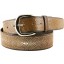 Genuine stingray leather belt STMBB1-5SA Light Brown