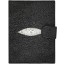 Genuine stingray leather wallet STP001 Black