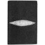 Genuine stingray leather wallet STP002 Black
