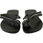 Genuine stingray leather sandals STSANDAL07RS Black