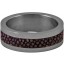 Genuine stingray leather covered finger ring STSG006SA Violet
