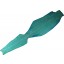 Genuine stingray row stone skin STSK02RS-SA Turquoise