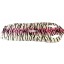 Genuine stingray skin STSKIN3-L Beige / Pink Zebra