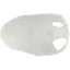 Genuine stingray skin STSKIN-R White BR029. Round shape, not sanded.